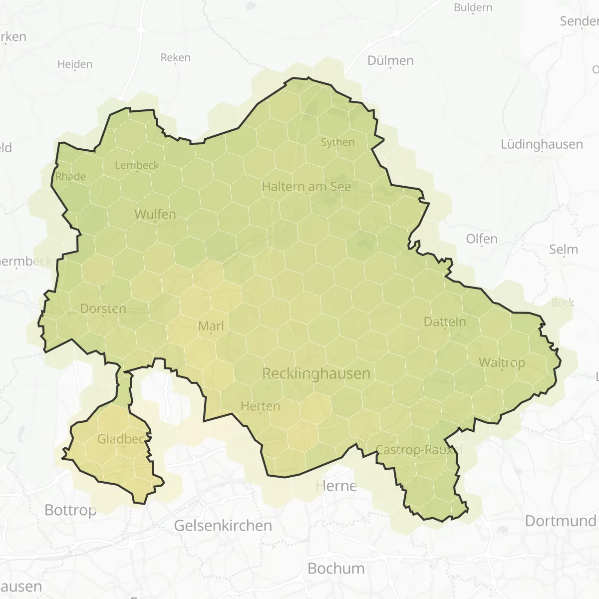 PM10 — Recklinghausen