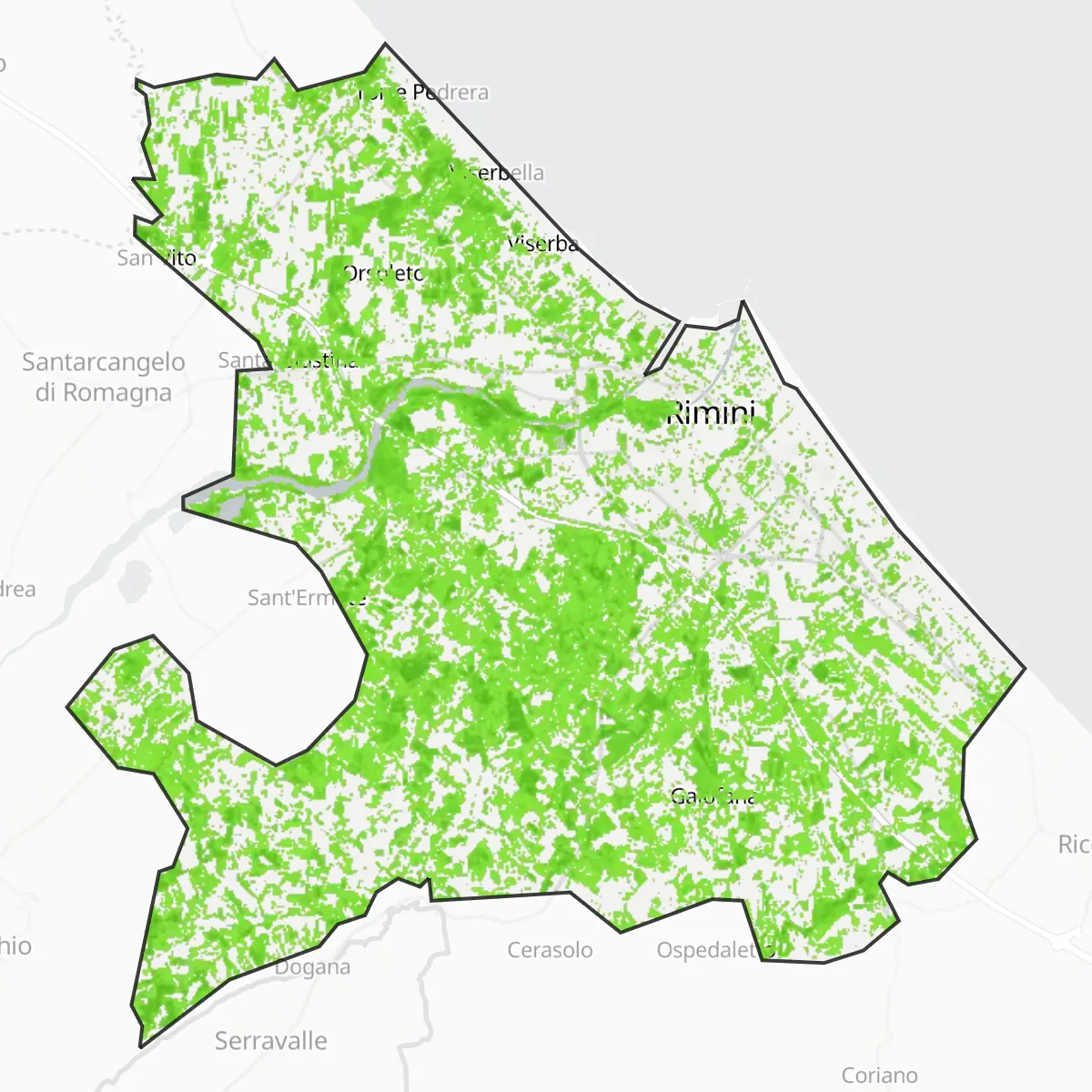 Coberta verda — Rímini