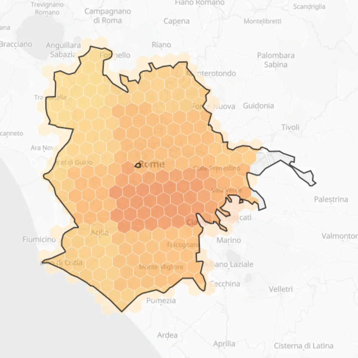 PM2.5 — Řím
