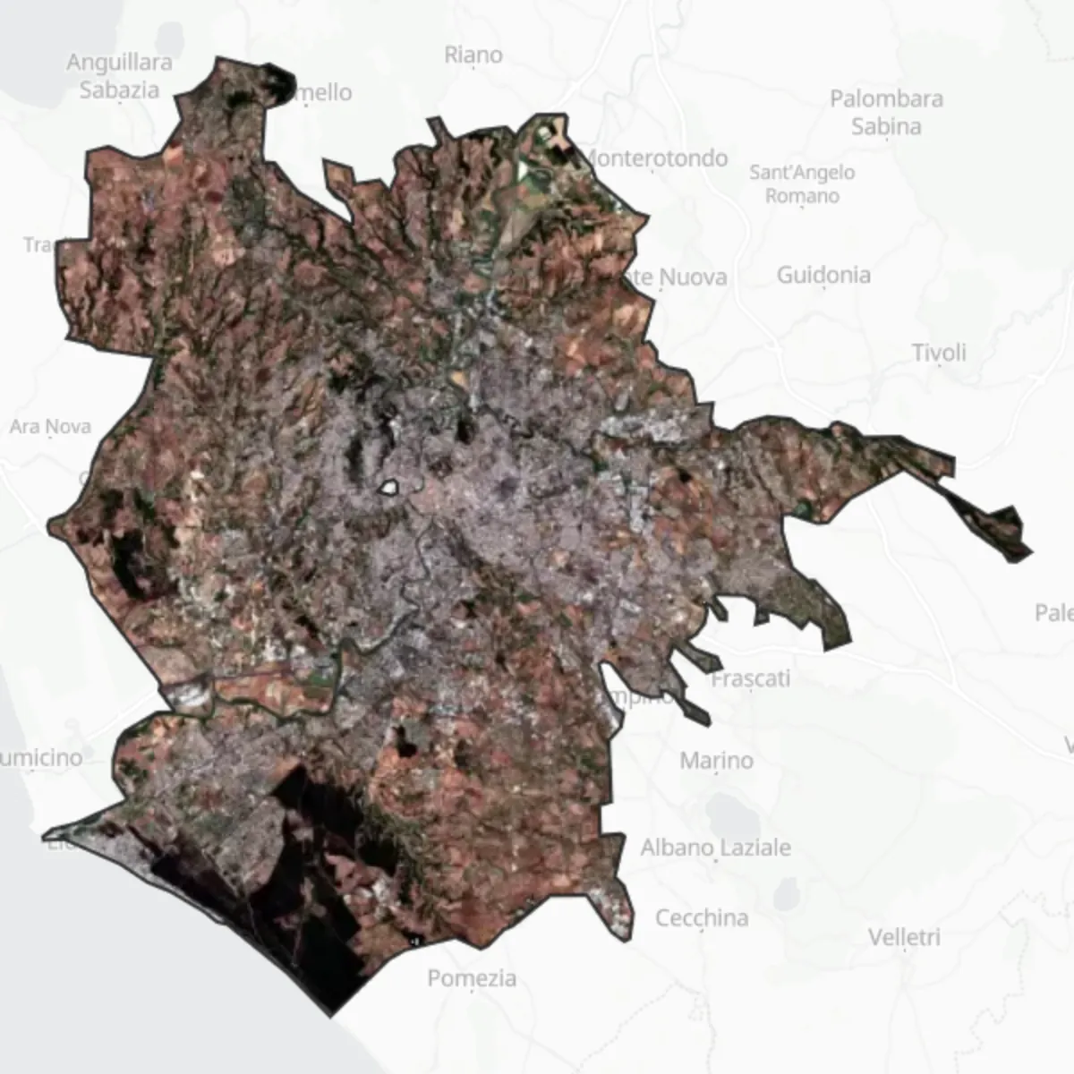 Satelit — Řím