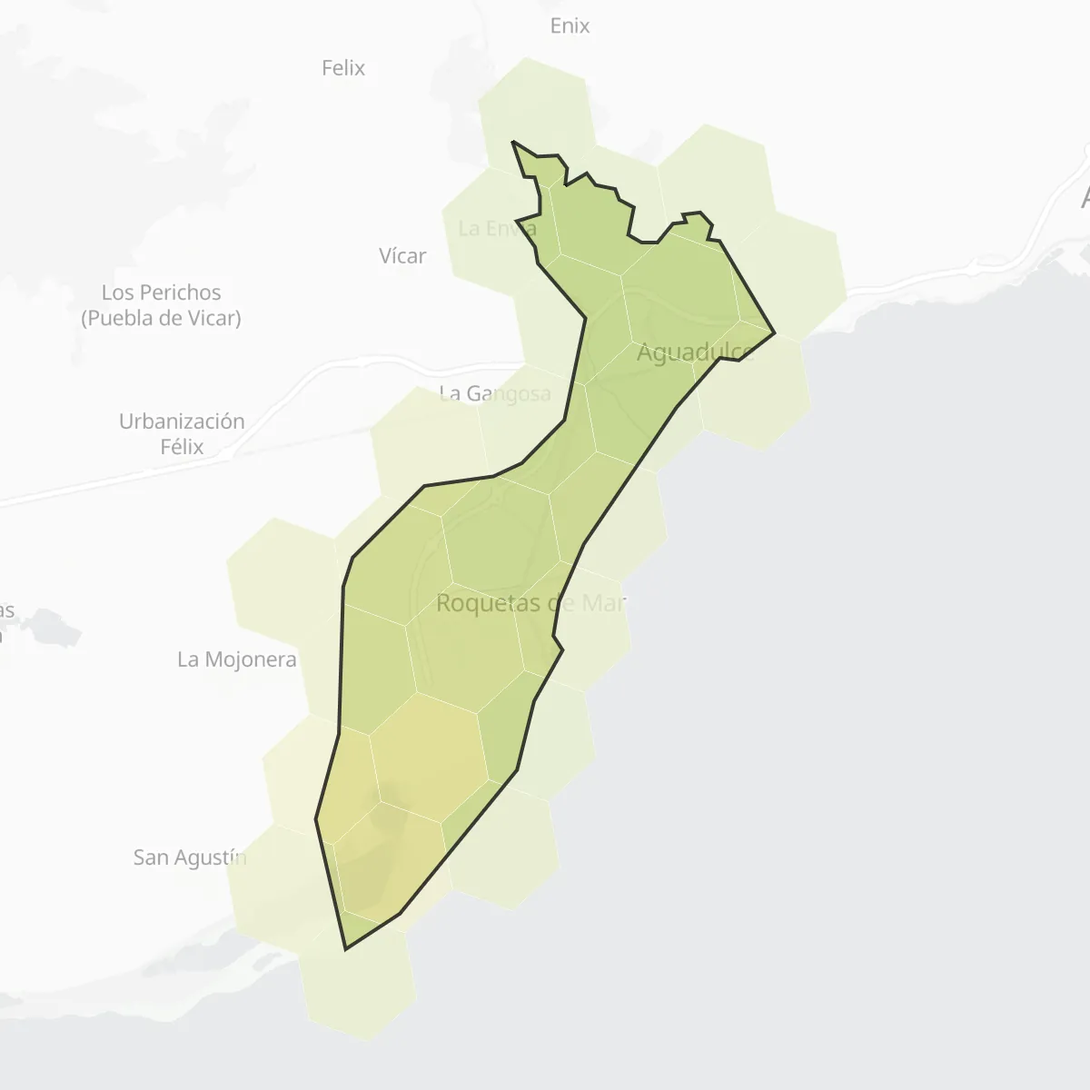 PM2.5 — Roquetas de Mar