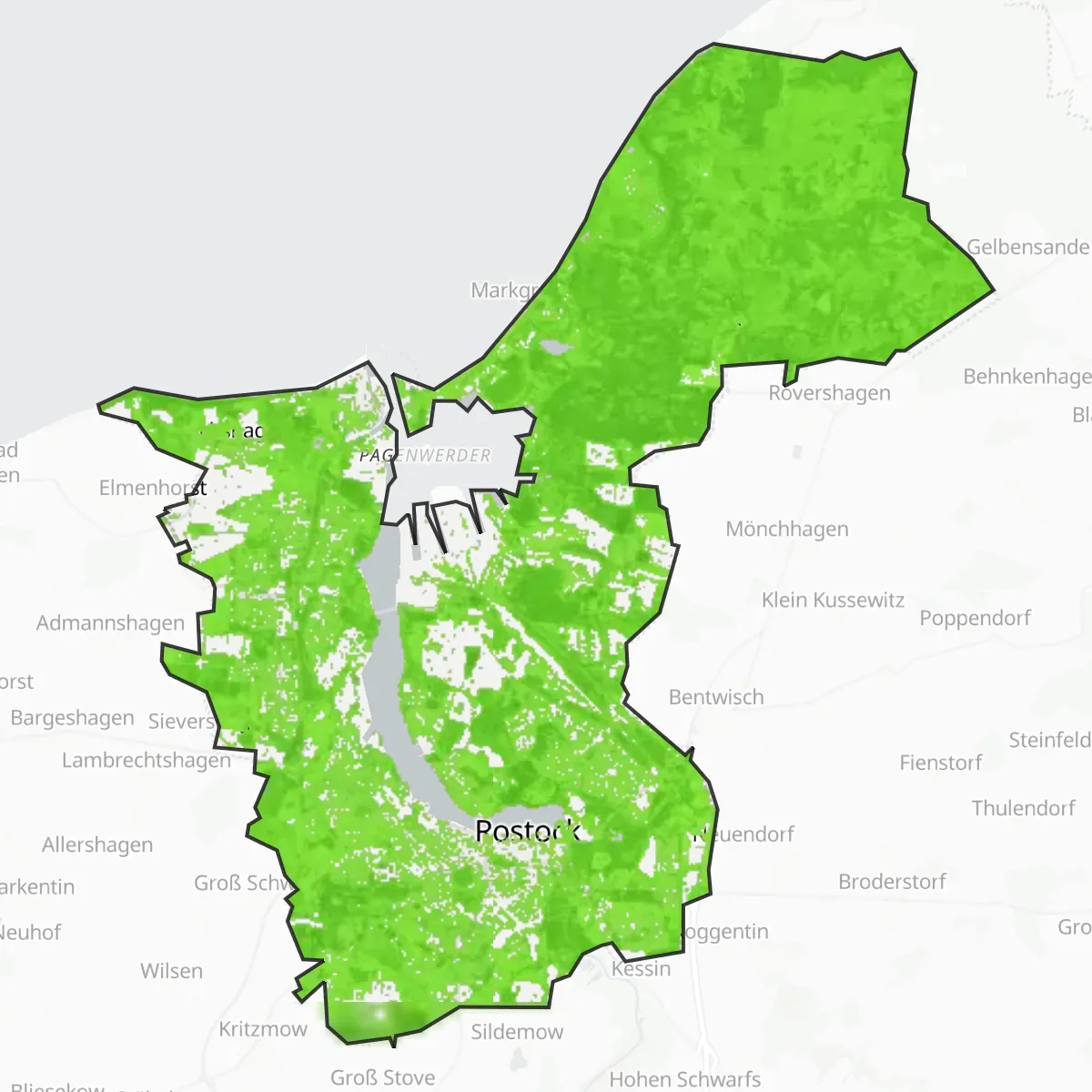 Zieleń — Rostock