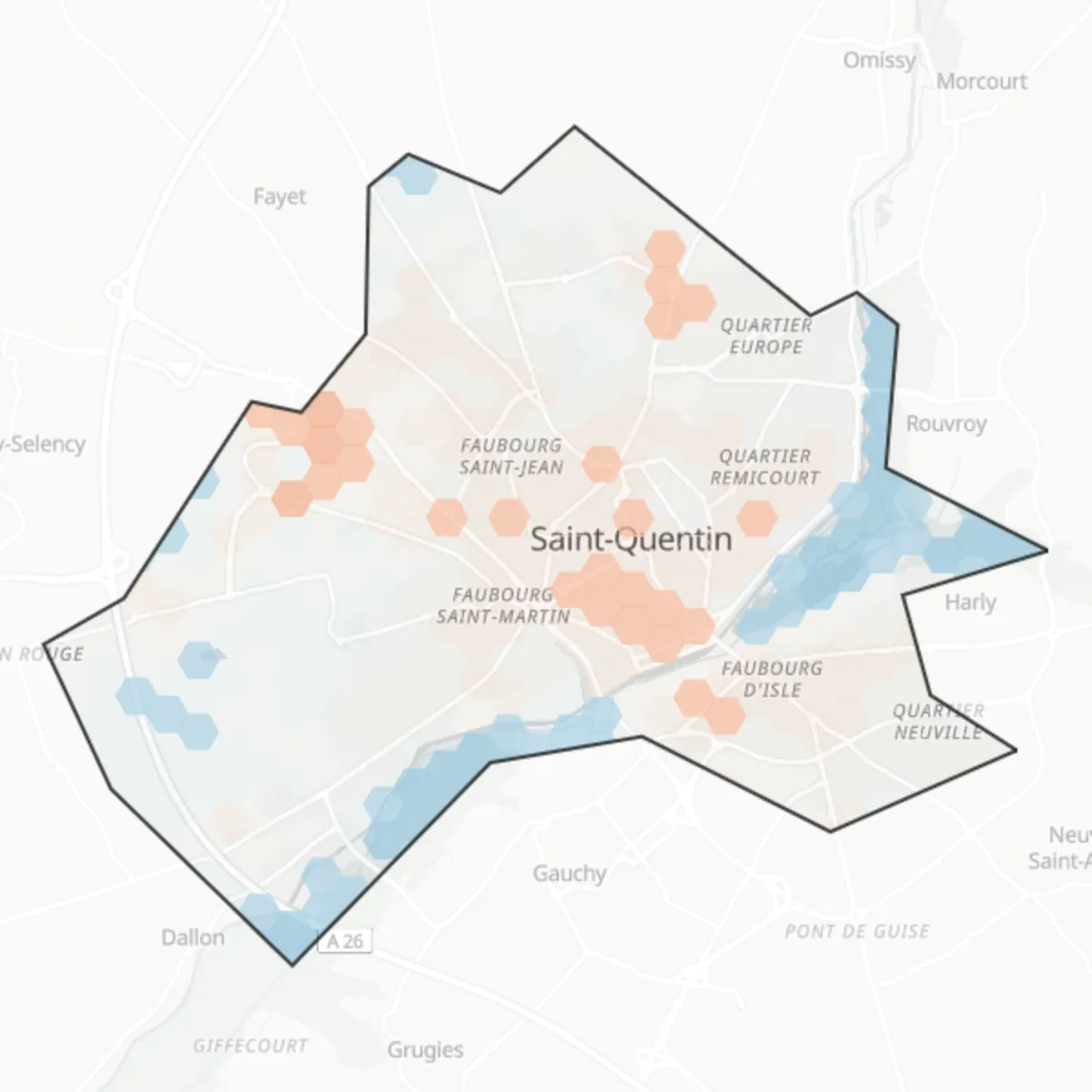 Temperatura — Saint-Quentin