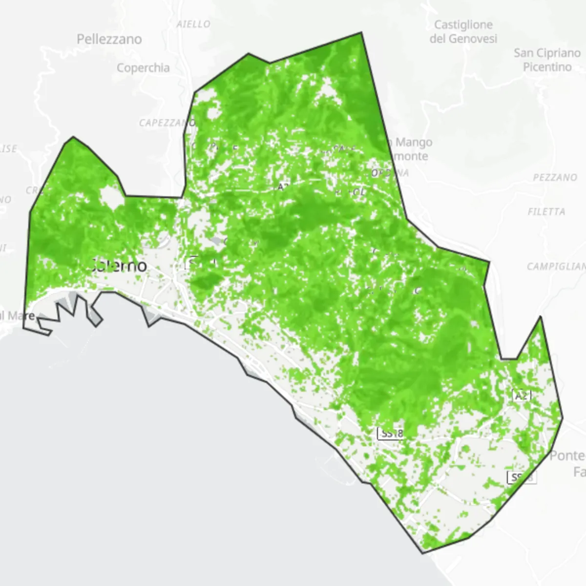 Copertura verde — Salerno