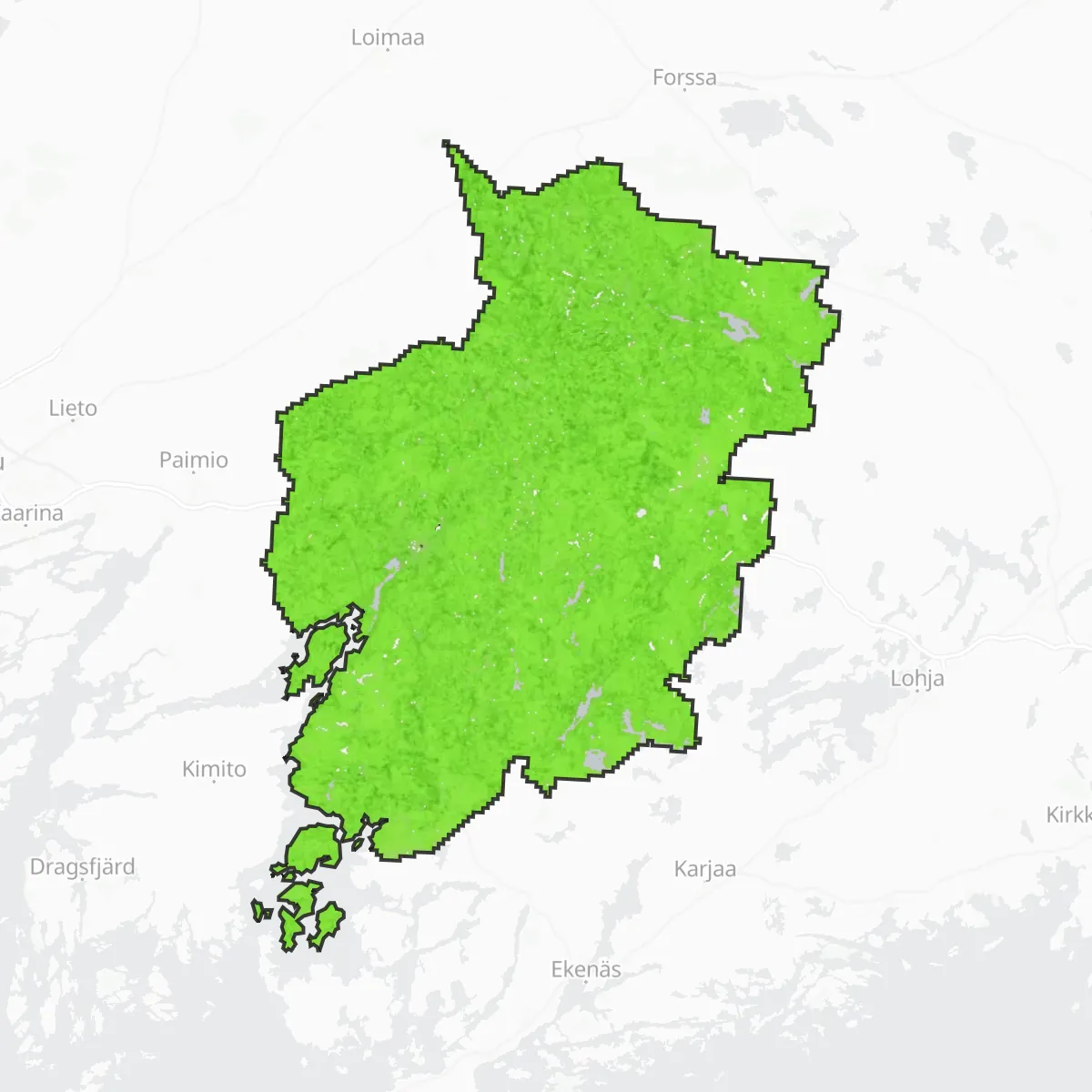 Grønt dække — Salo