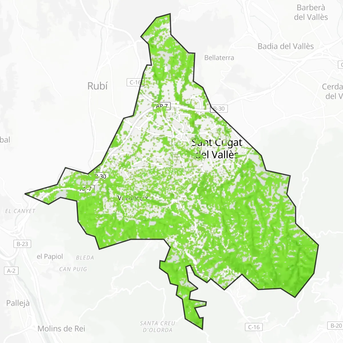 Copertura verde — Sant Cugat del Vallès