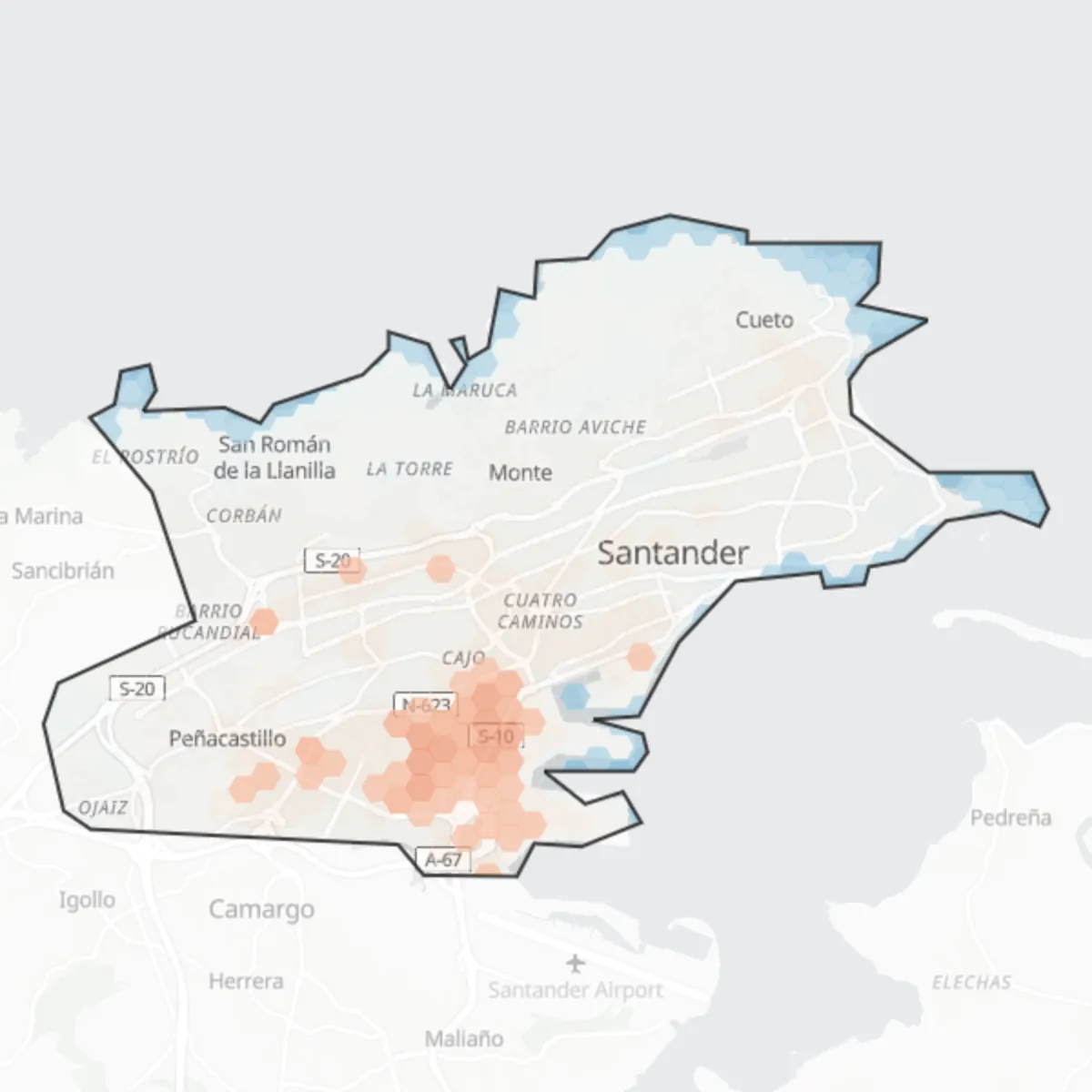 Calor — ciutat de Santander