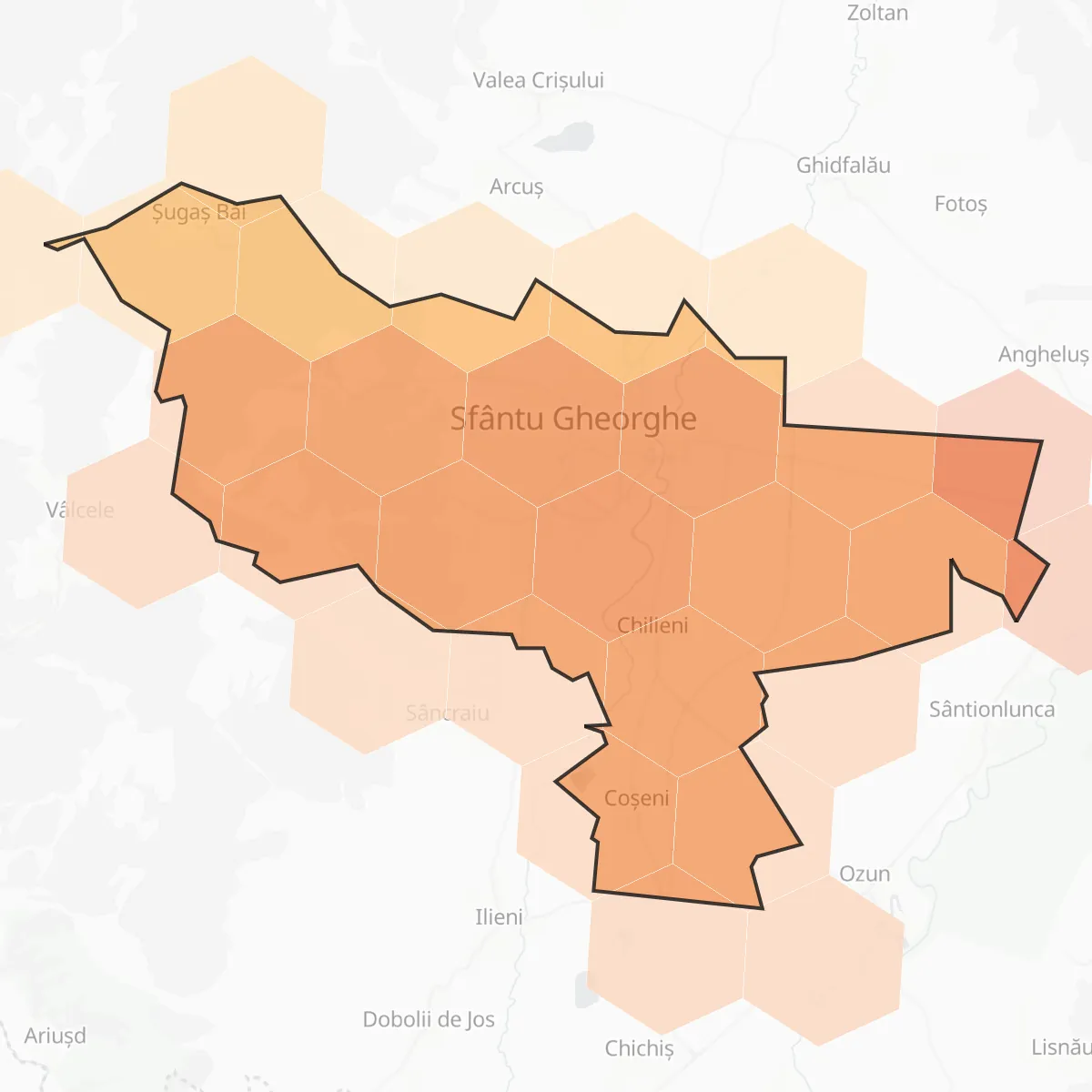 PM2.5 — Sfântu Gheorghe