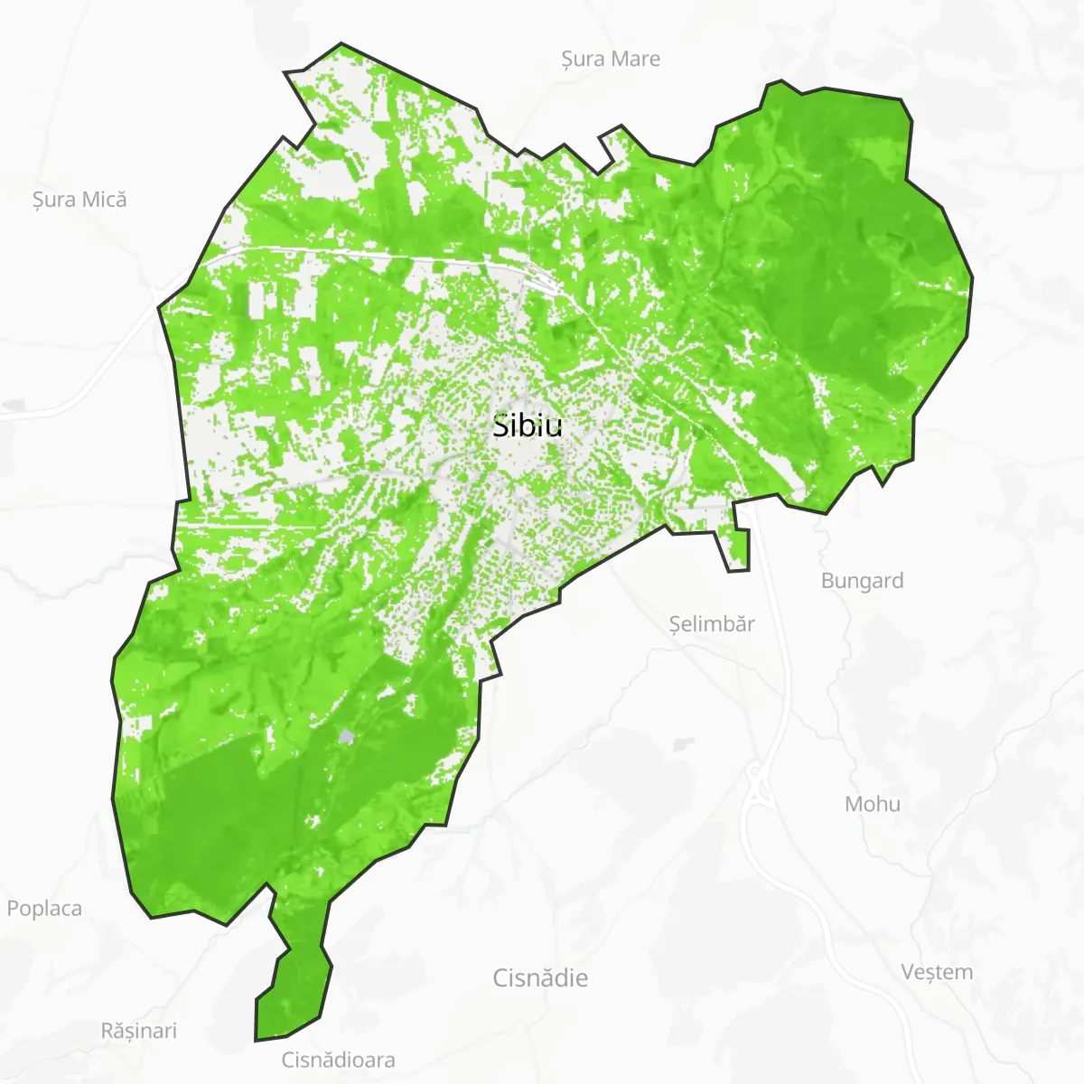 Coberta verda — Sibiu