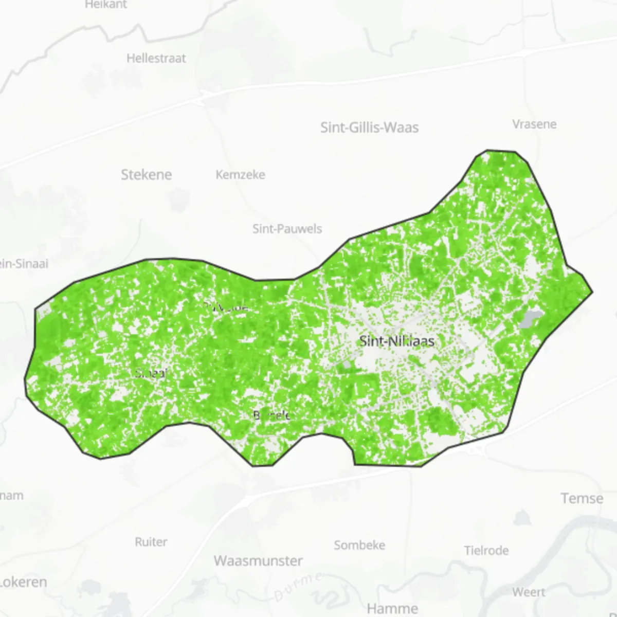 Cobertura verde — Sint-Niklaas