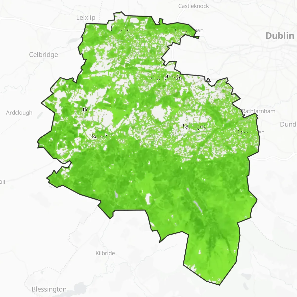 Zöldfelület — South Dublin