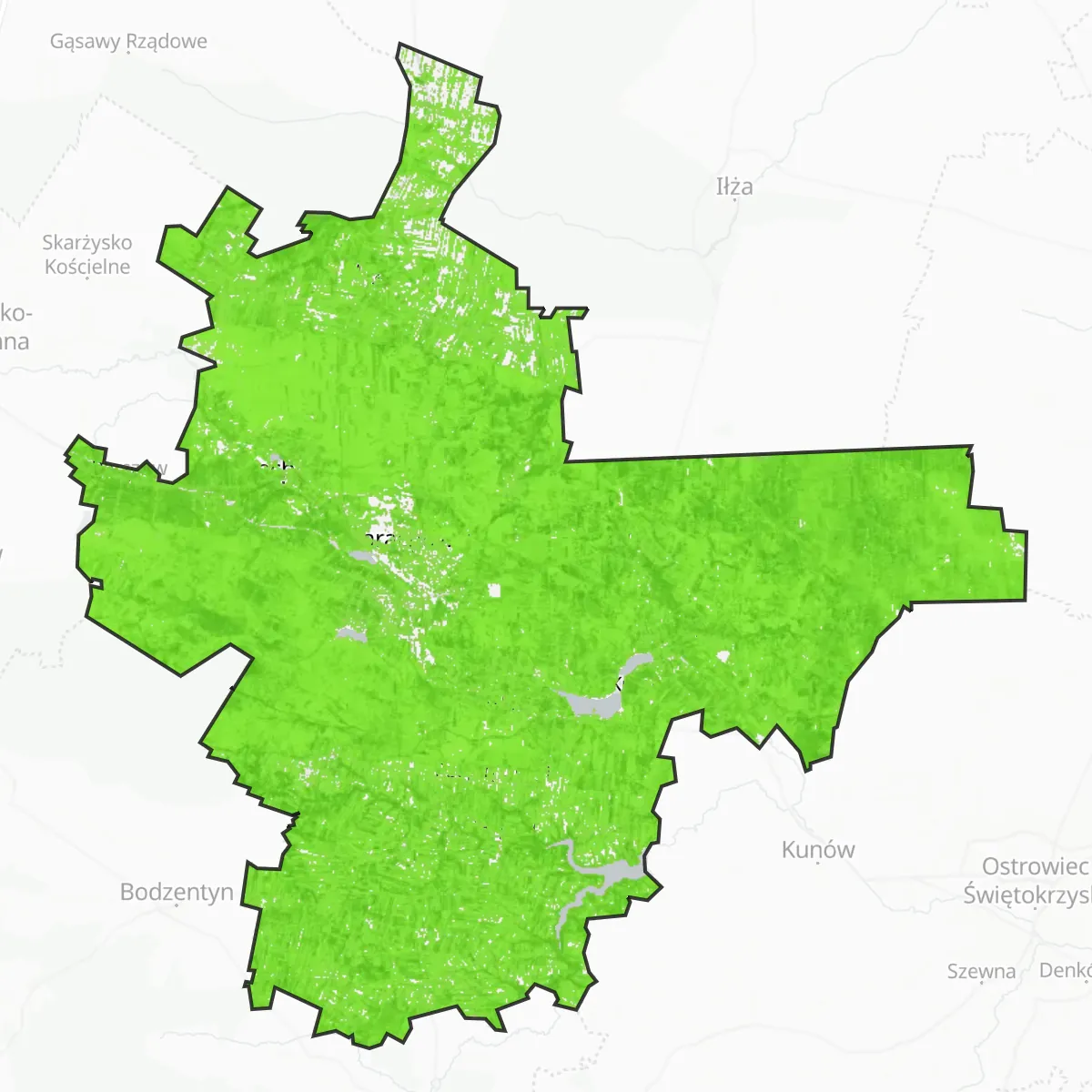 Coberta verda — Starachowice