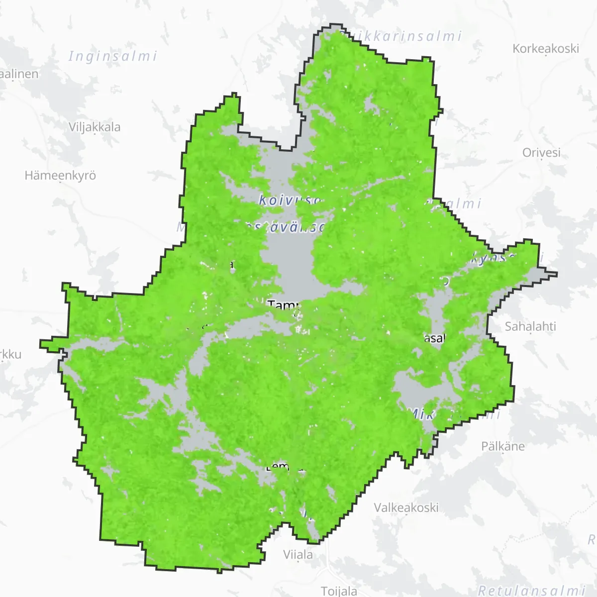 Grünfläche — Tampere