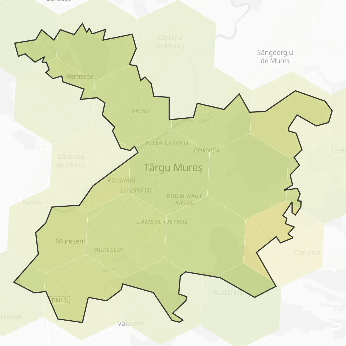 PM10 — Tirgu Murešas