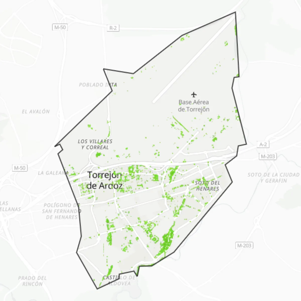 Coberta verda — Torrejón de Ardoz