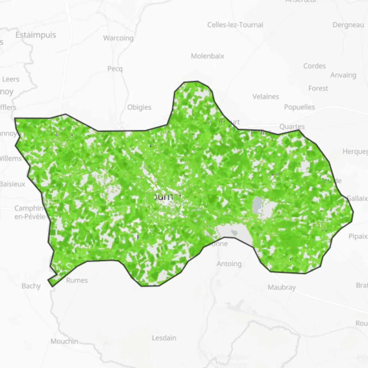Grønt dække — Tournai