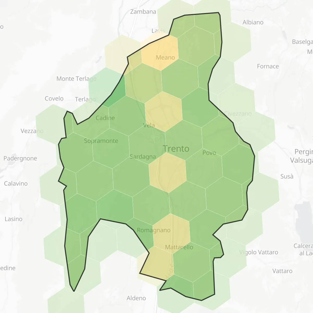PM2.5 — Trento