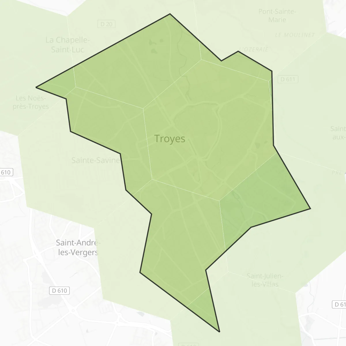 NO2 — Troyes