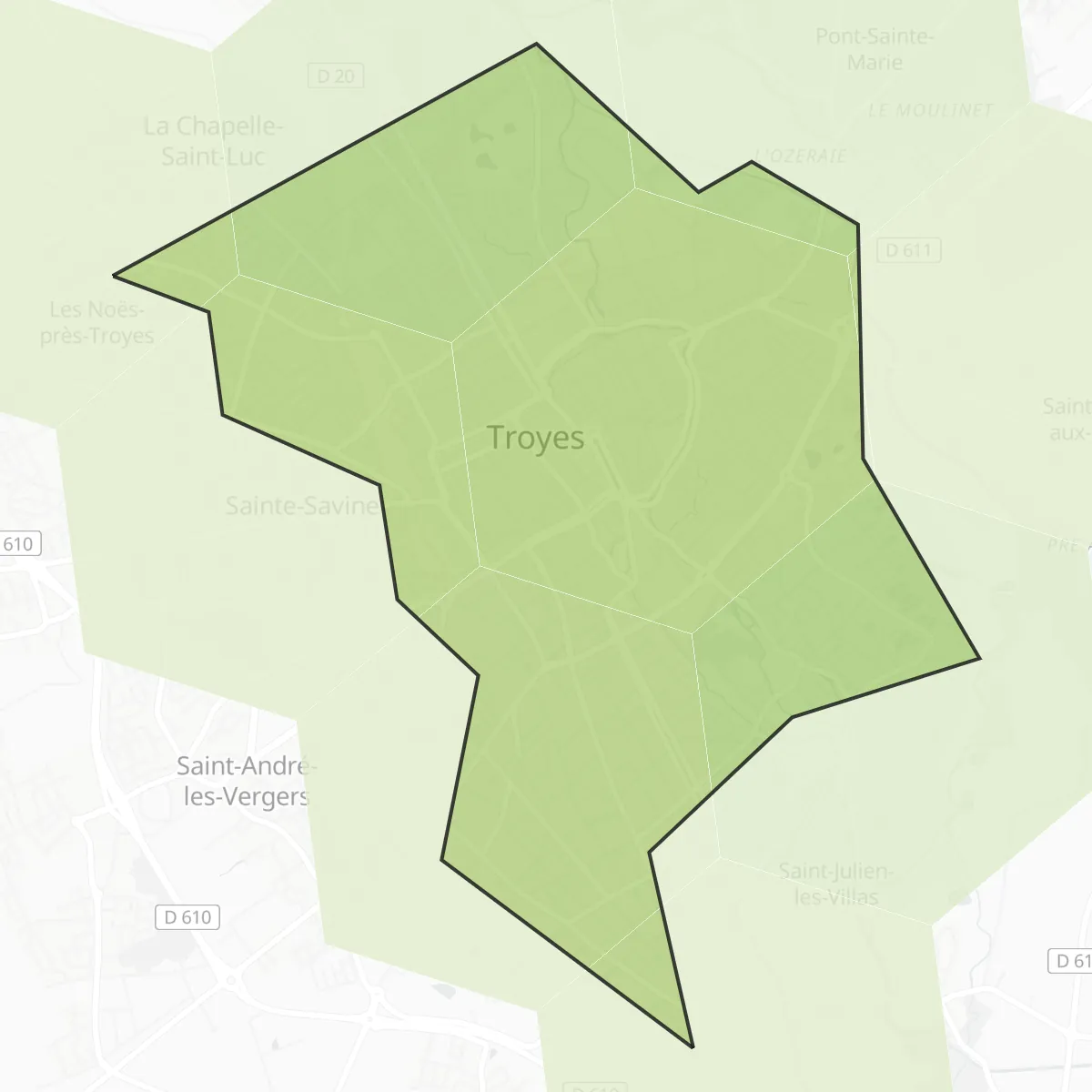 PM2.5 — Troyes
