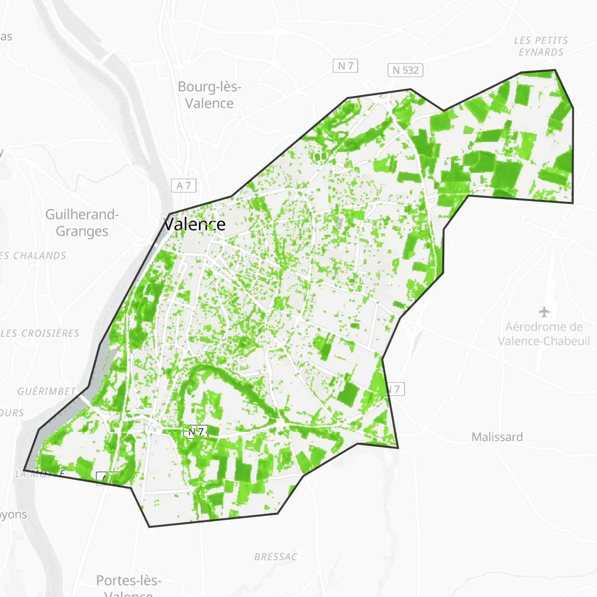 Grønt dække — Valence