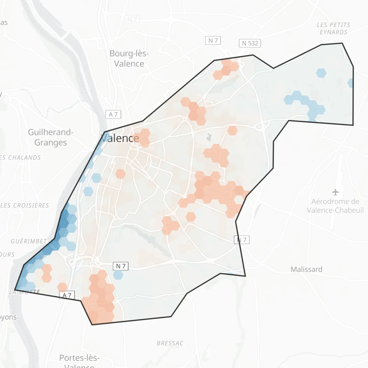 Hede — Valence