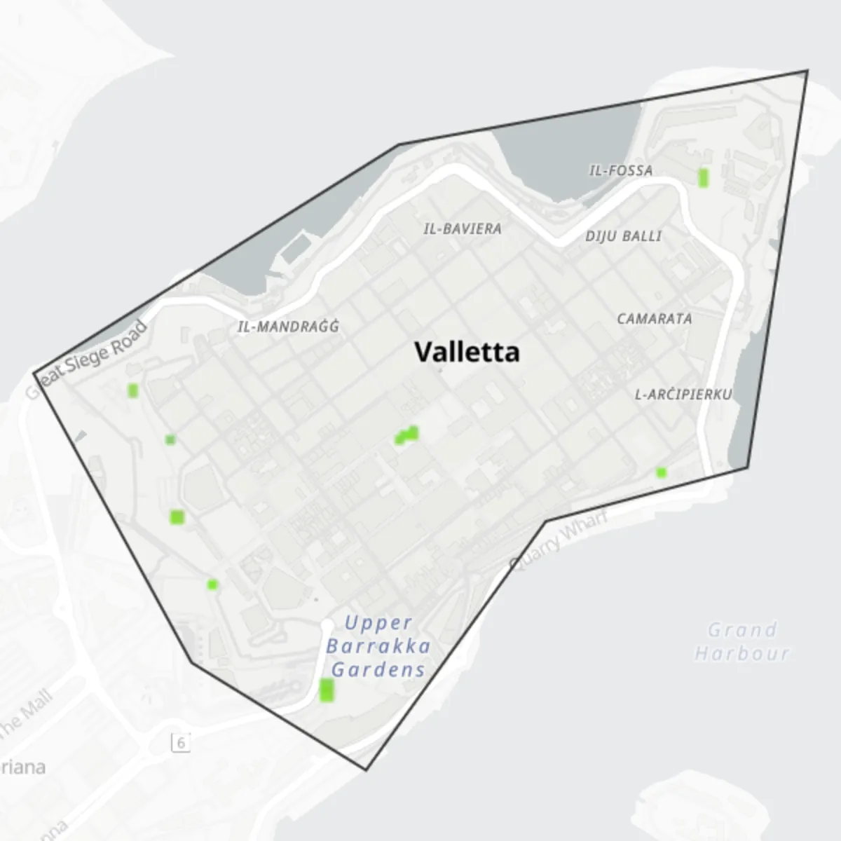 Grønt dække — Valletta