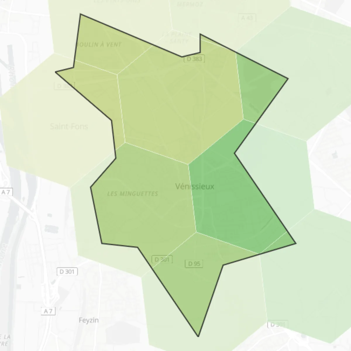 PM10 — Vénissieux