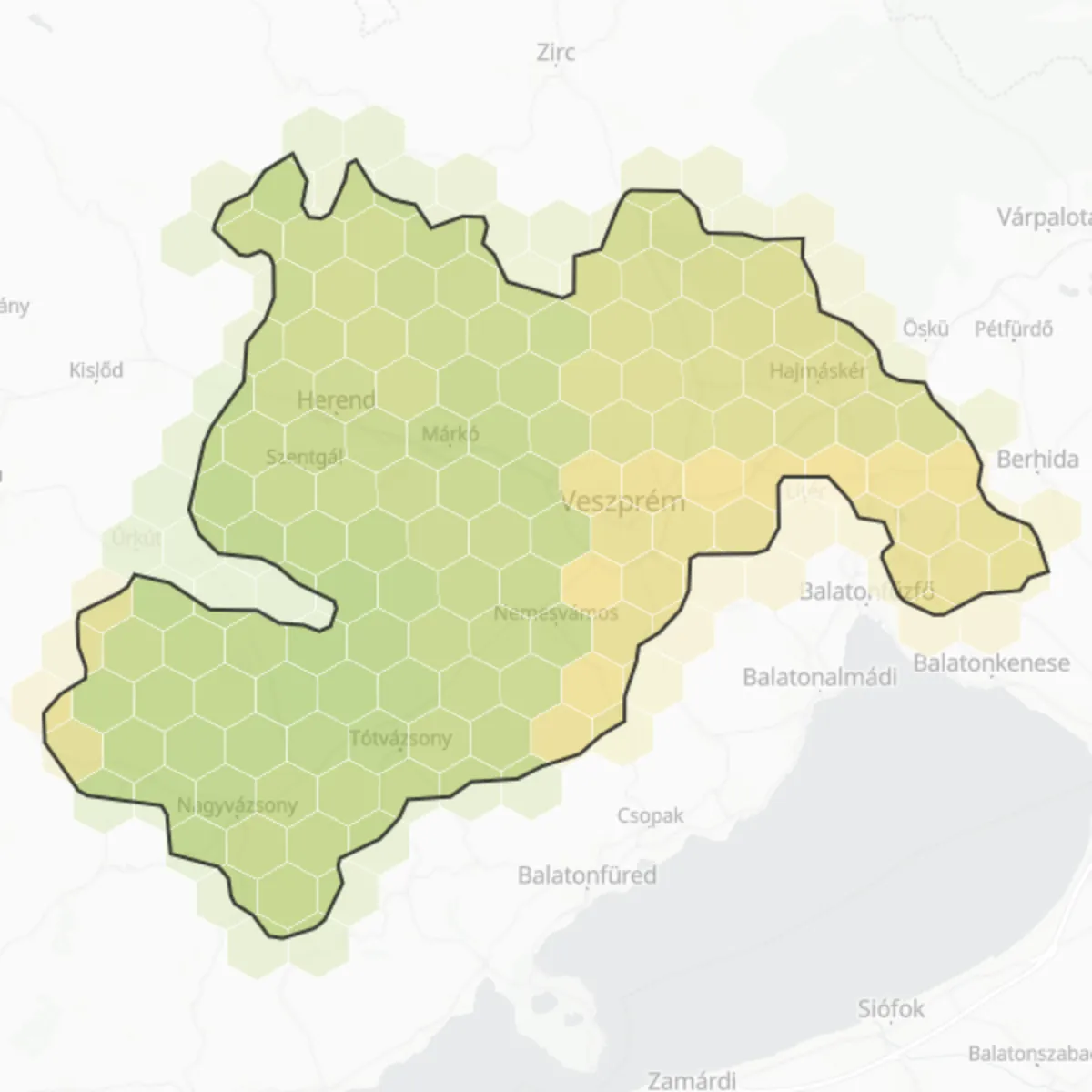PM10 — Veszprém