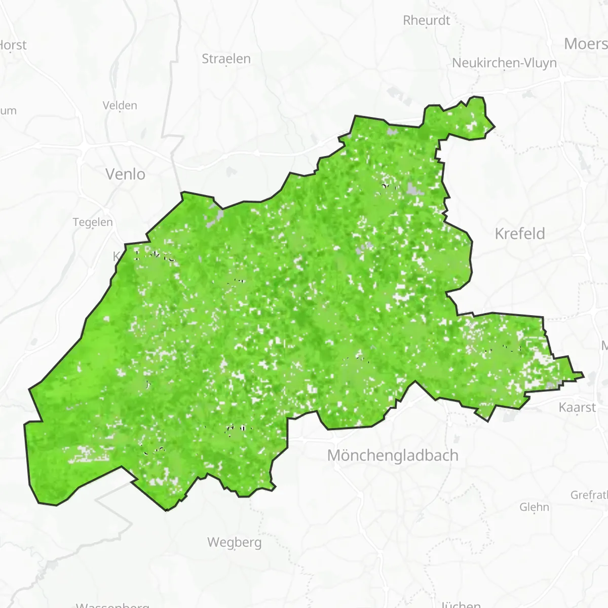 Zelený pokryv — Viersen