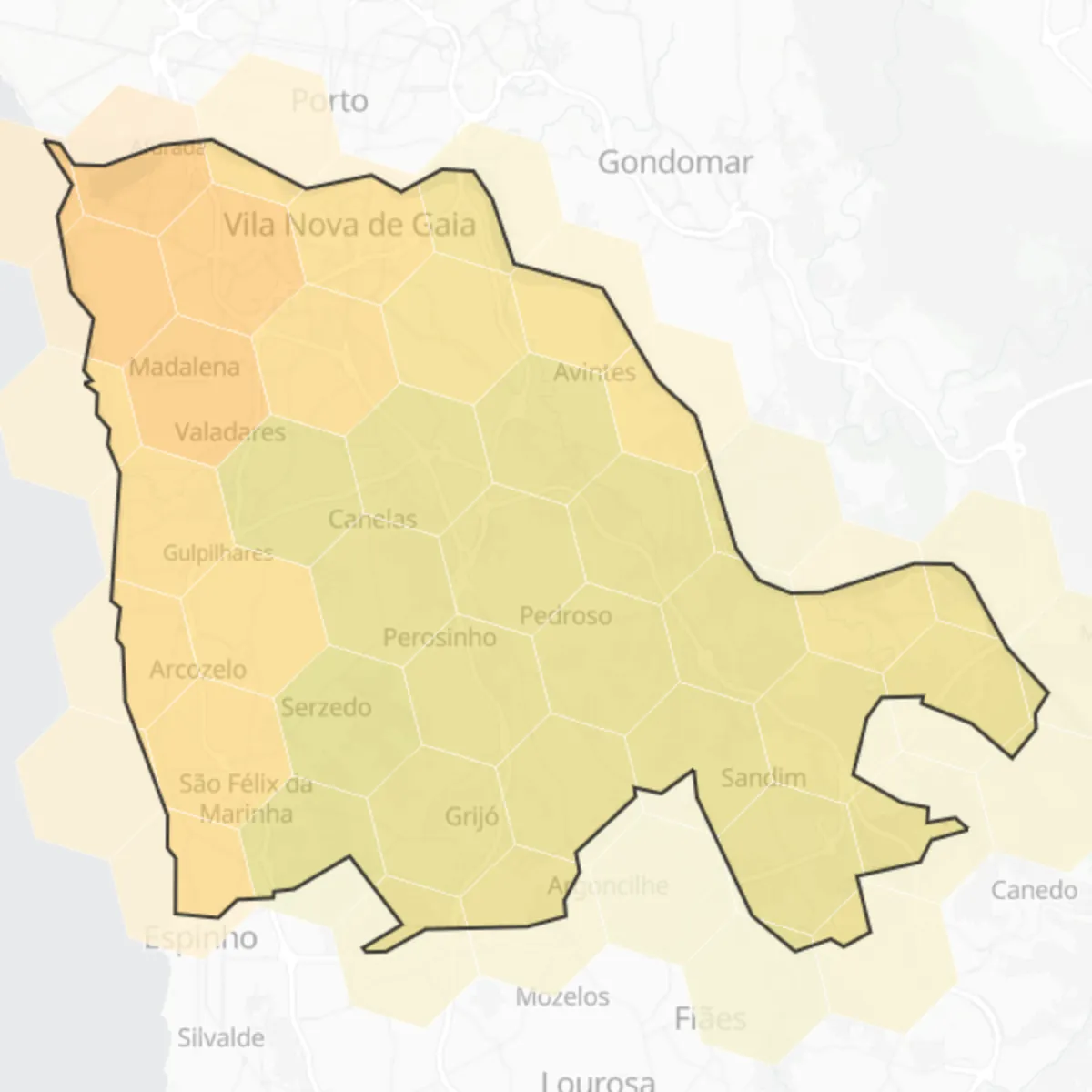 PM2.5 — Vila Nova de Gaia