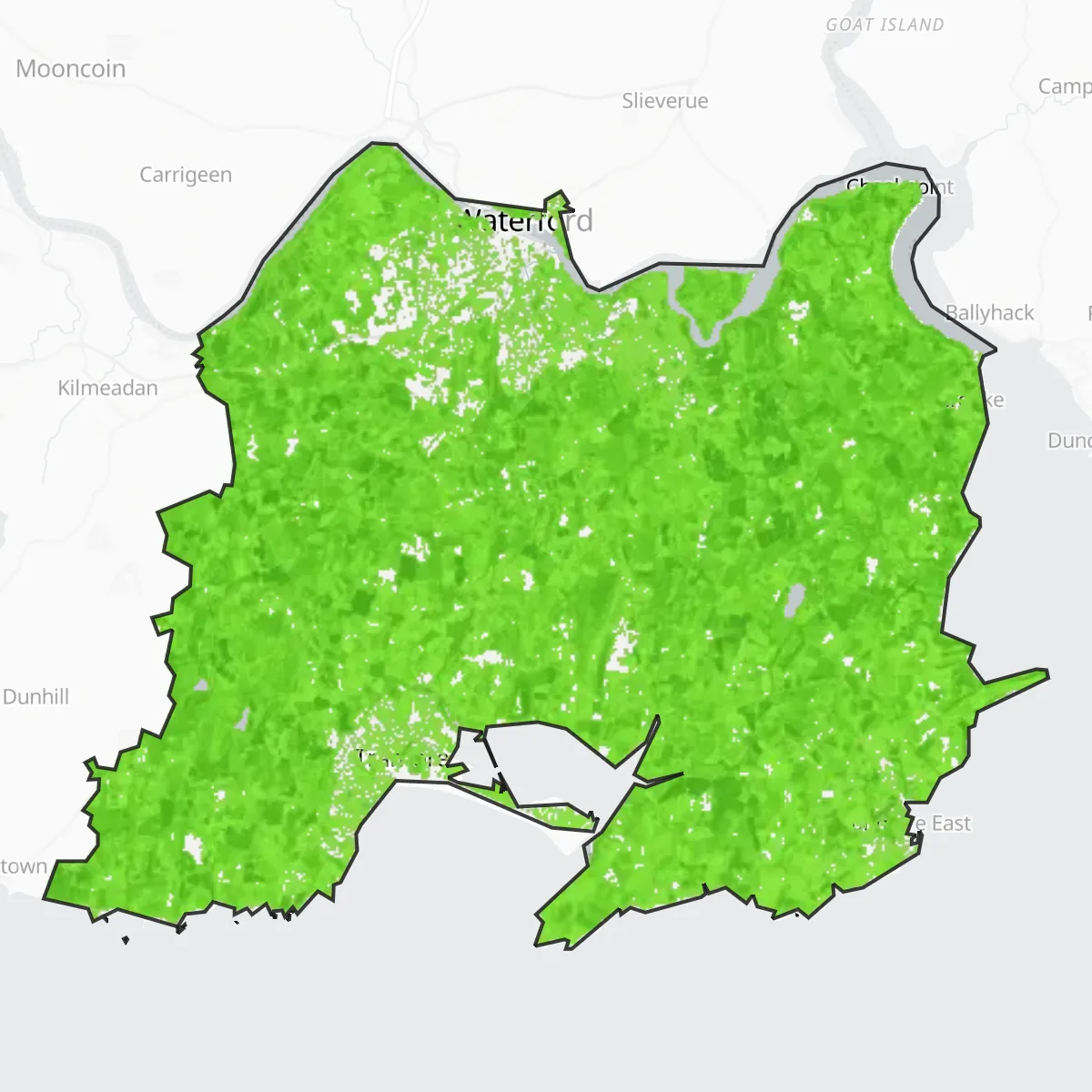 Växtlighet — Waterford
