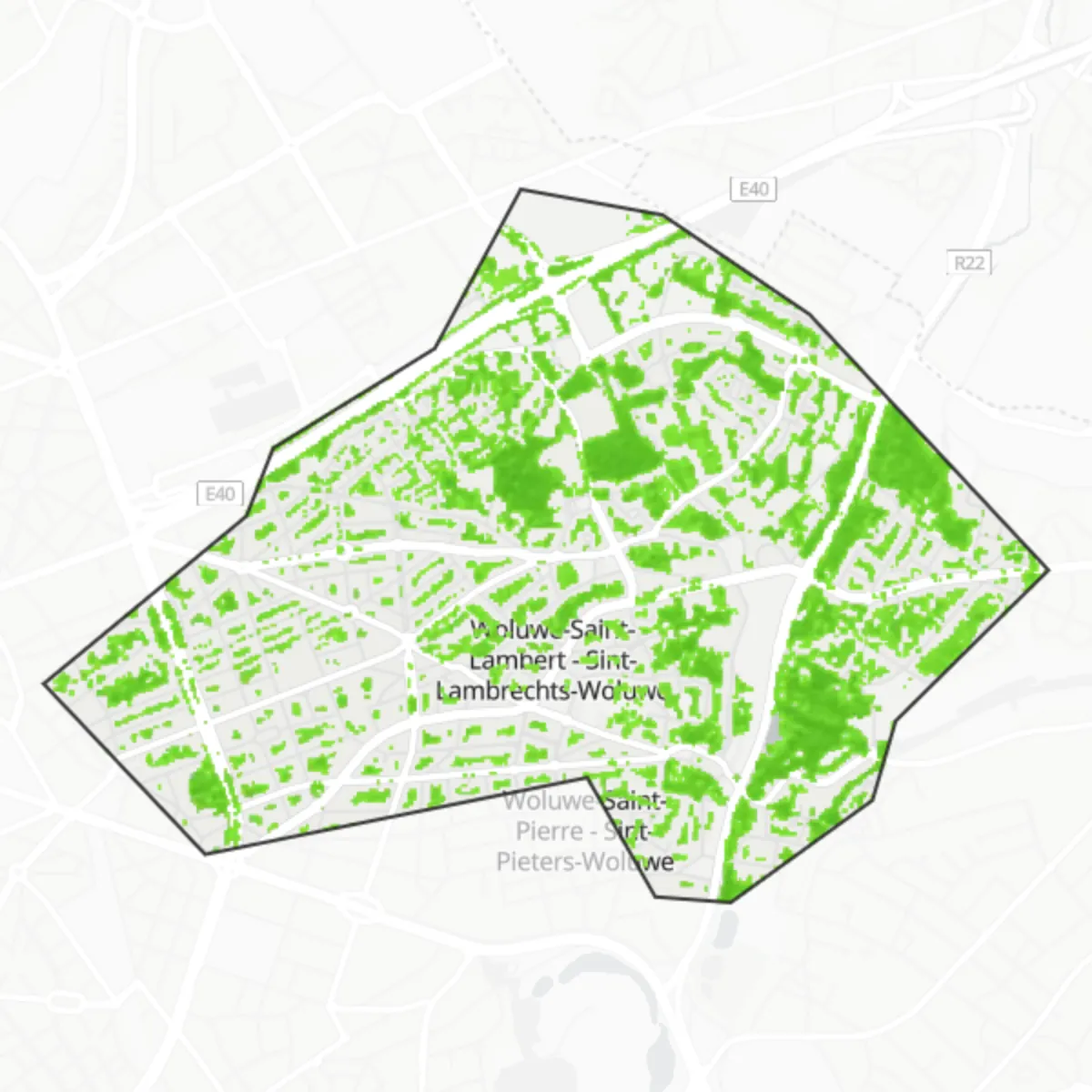 Coberta verda — Woluwe-Saint-Lambert