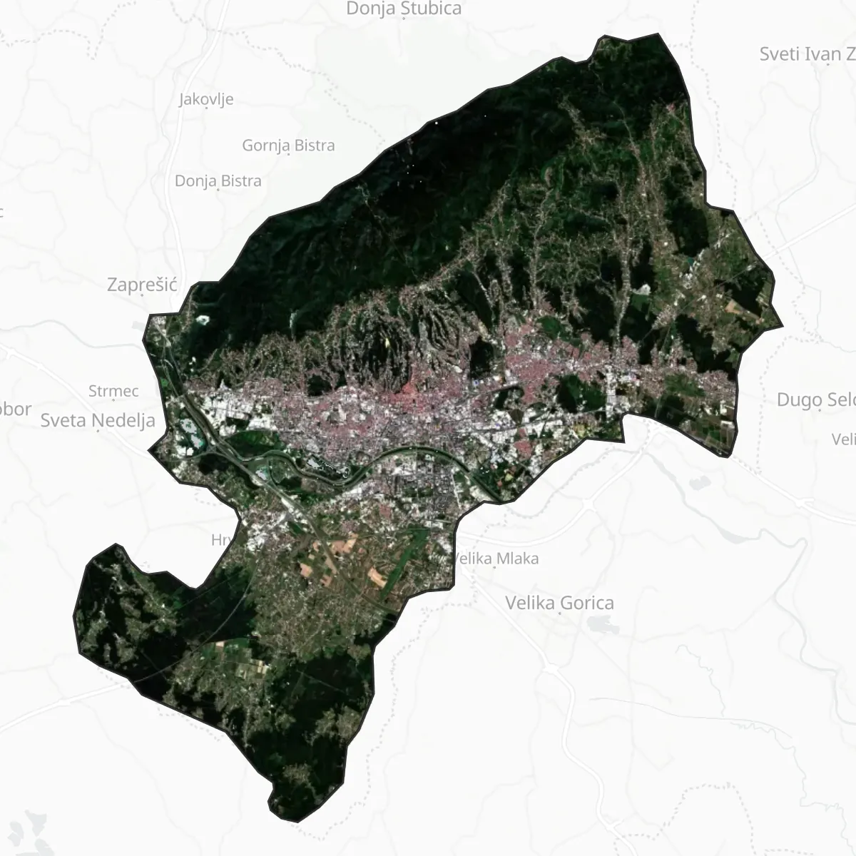 Satelit — Záhřeb