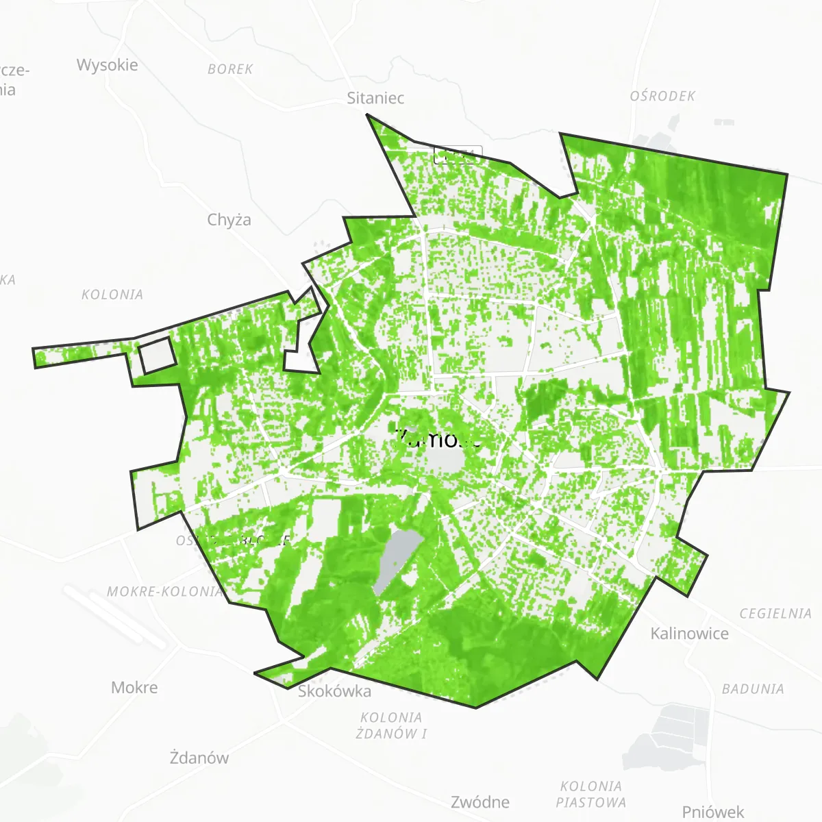 Coberta verda — Zamość